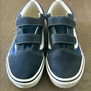 Vans Navy Blue Velcro Sneakers